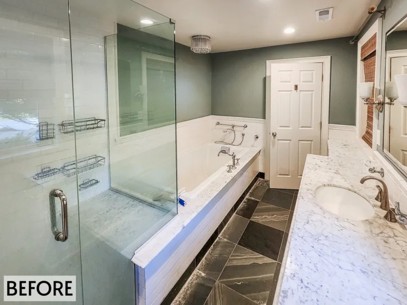 Masterful Elegance: Modern Bathroom & Laundry Remodel | Philadelphia