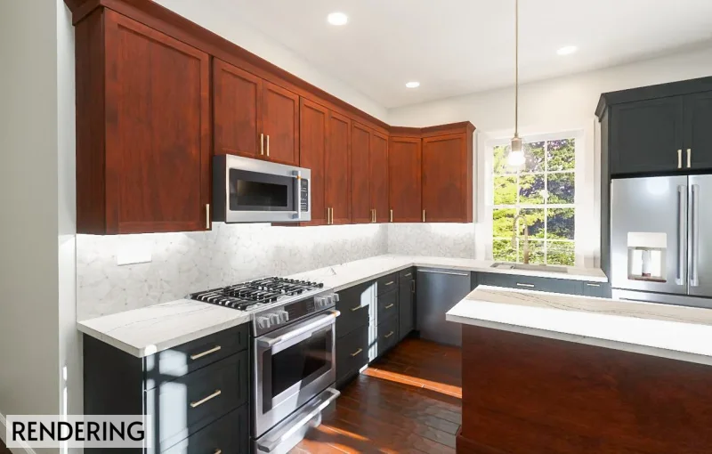 Fairmount Modern Two-Toned Kitchen Remodel | Philadelphia
