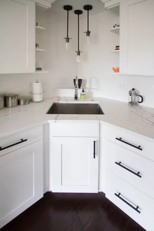 Industrial Accents Contemporary Kitchen Remodeling in Lafayette Hill