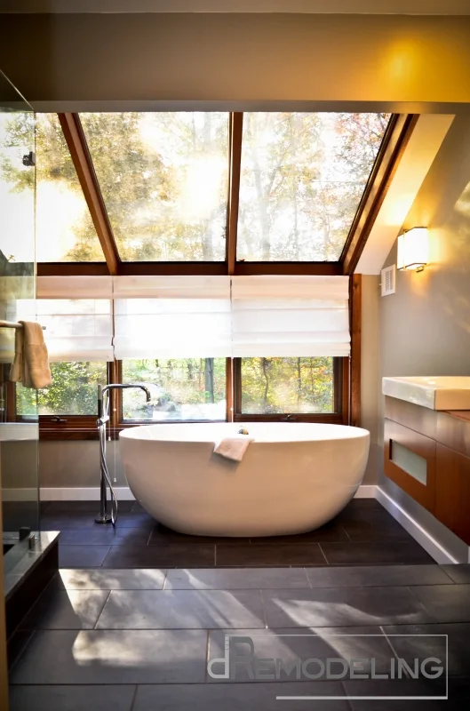 Zen Like- Modern/Rural Master Bath Remodel in Gwynedd Valley