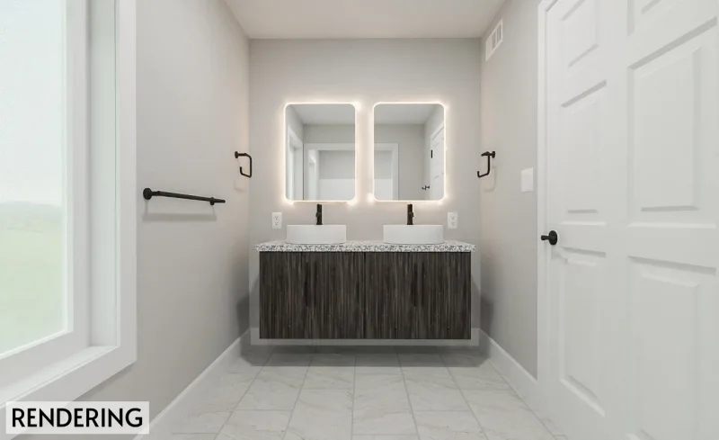 Custom Modern Bathroom Remodel with Open Shower | Southampton, PA